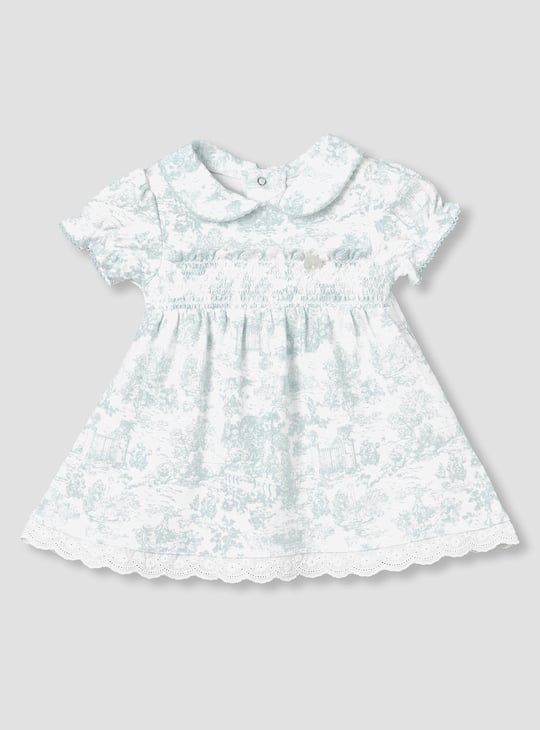 a line peter pan collar dress Pleated Peter Pan Collar Dress