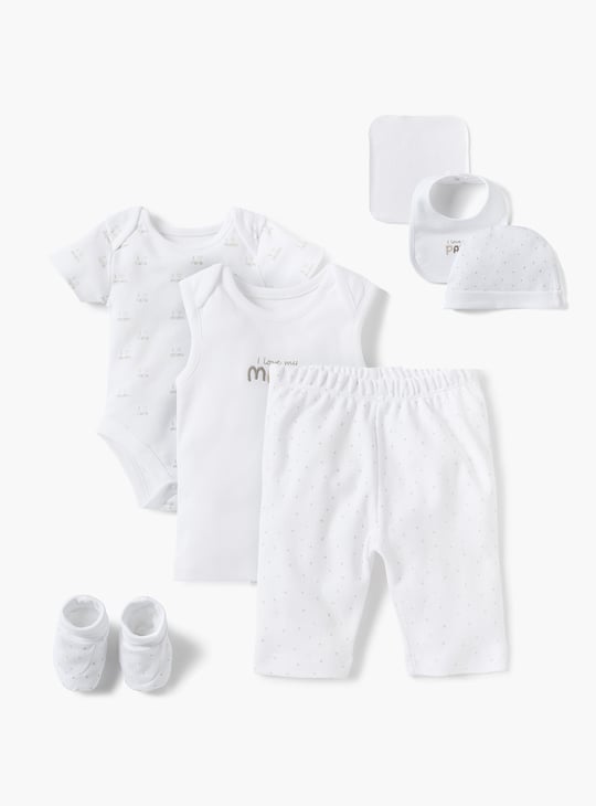 Juniors 9-Piece Printed Clothing Gift Set