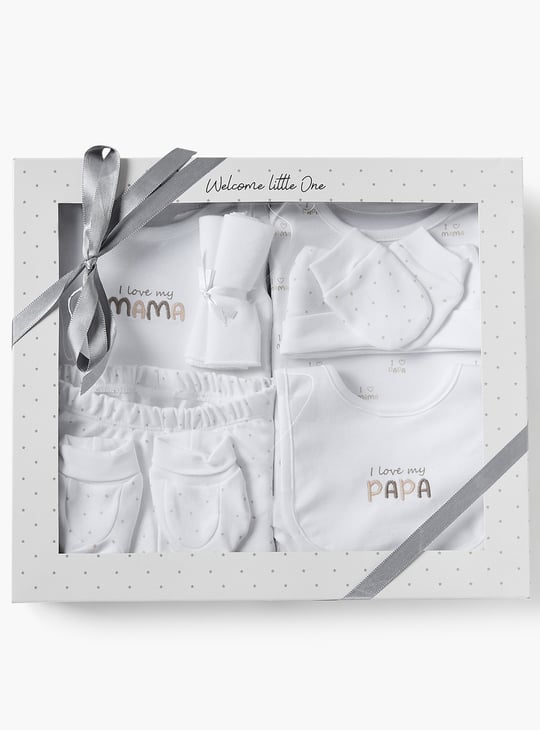 Juniors 9-Piece Printed Clothing Gift Set