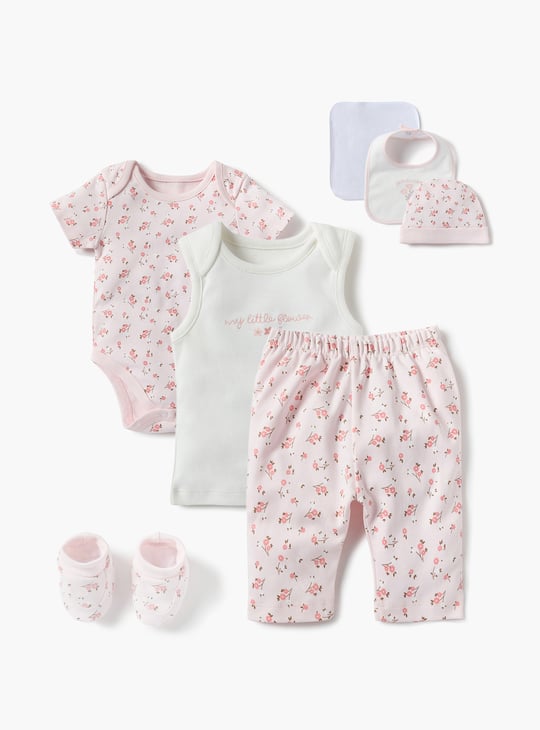 Juniors 9-Piece Printed Clothing Gift Set