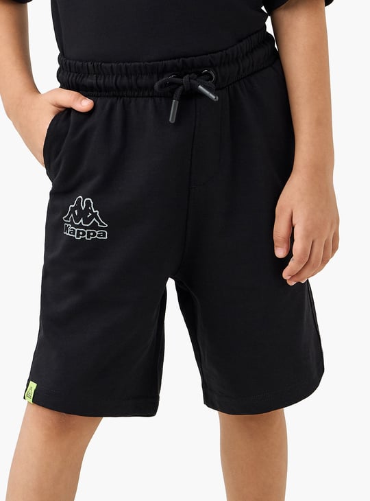 Kappa Logo Print T-shirt and Shorts Set