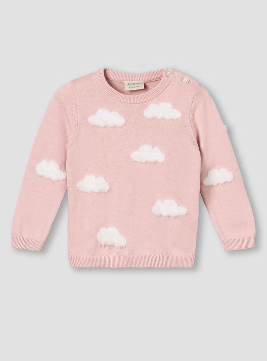 Juniors Knitted Sweater with Pants Set