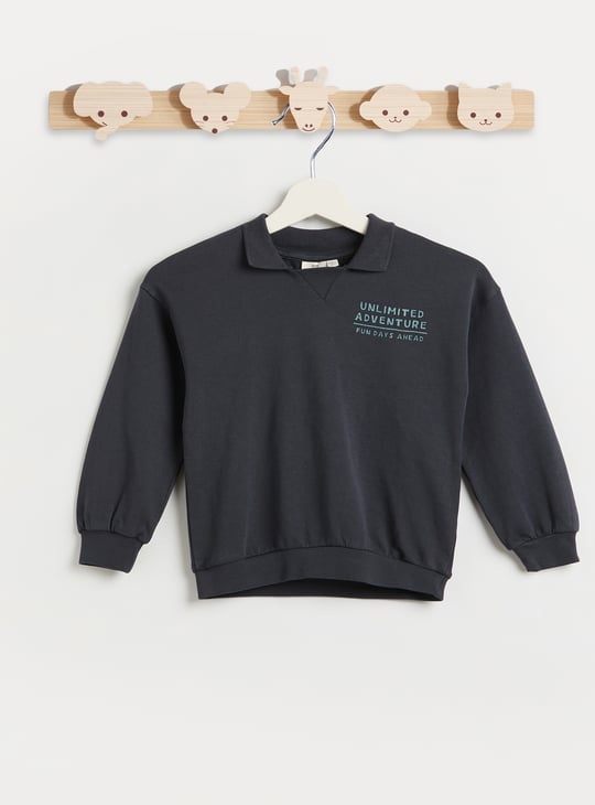 Juniors Printed T-shirt and Joggers Set