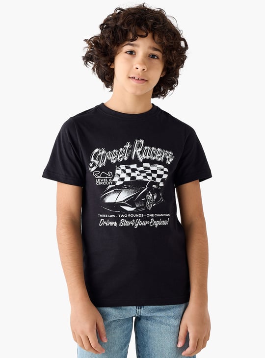 Juniors Graphic Print T-shirt