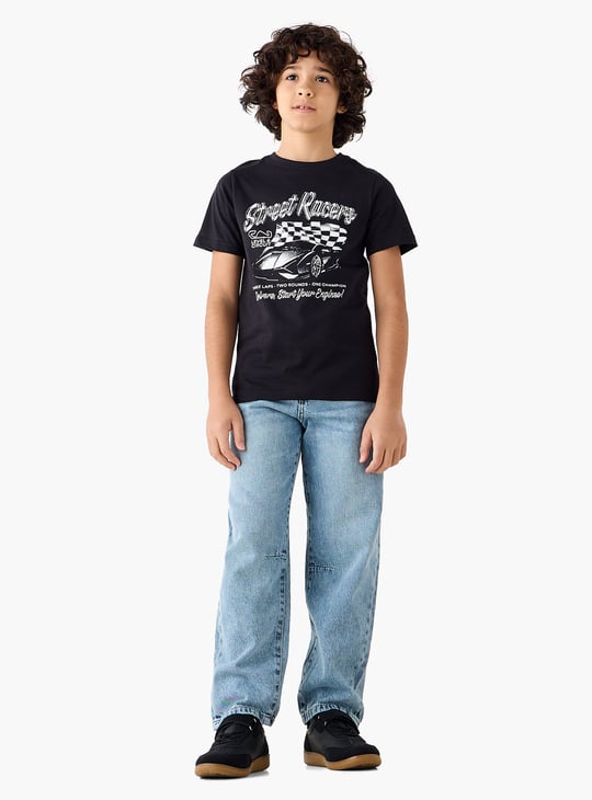 Juniors Graphic Print T-shirt