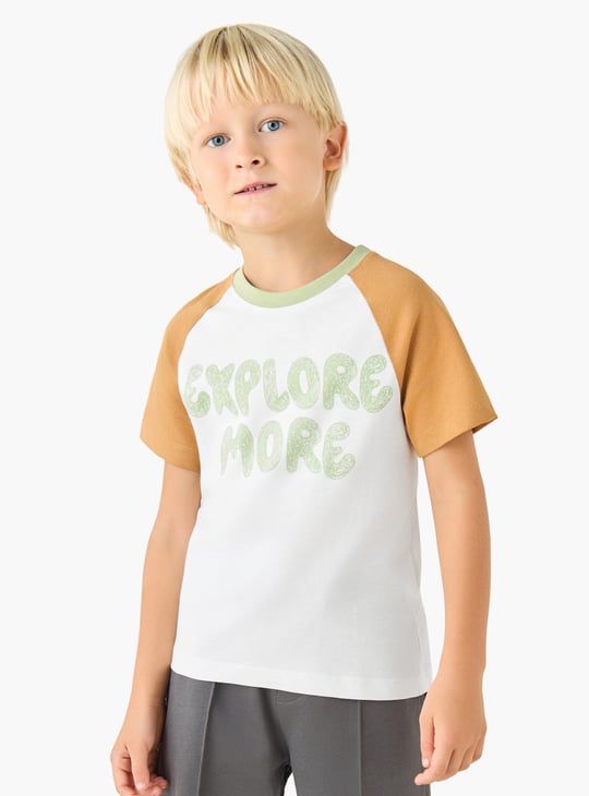 Juniors Printed T-shirt and Shorts - Set of 3