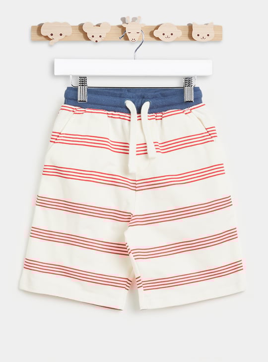 Juniors Sailor Applique T-shirt and Shorts - Set of 3