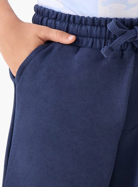 Juniors Solid Joggers with Cargo Pockets