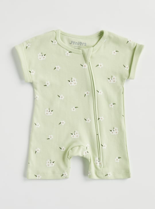 Juniors Floral Printed Romper - Set of 3