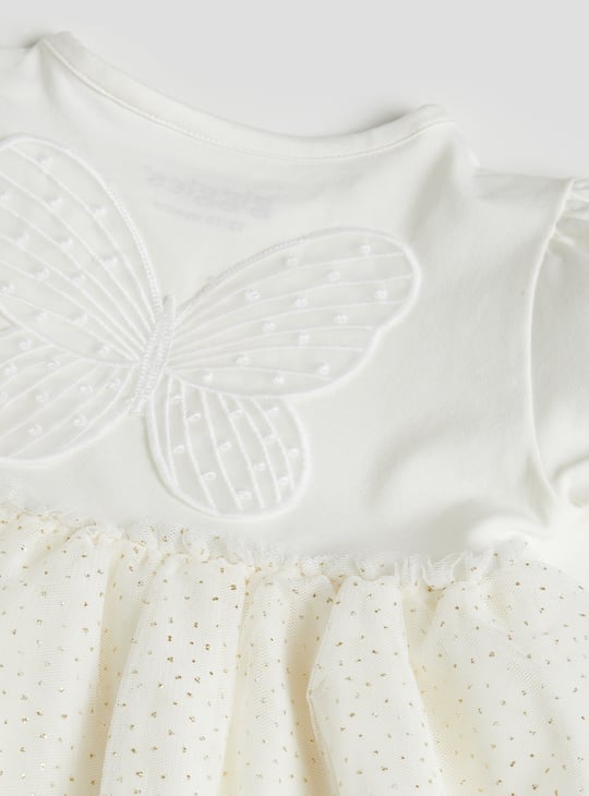 Giggles A-line Dress with Headband