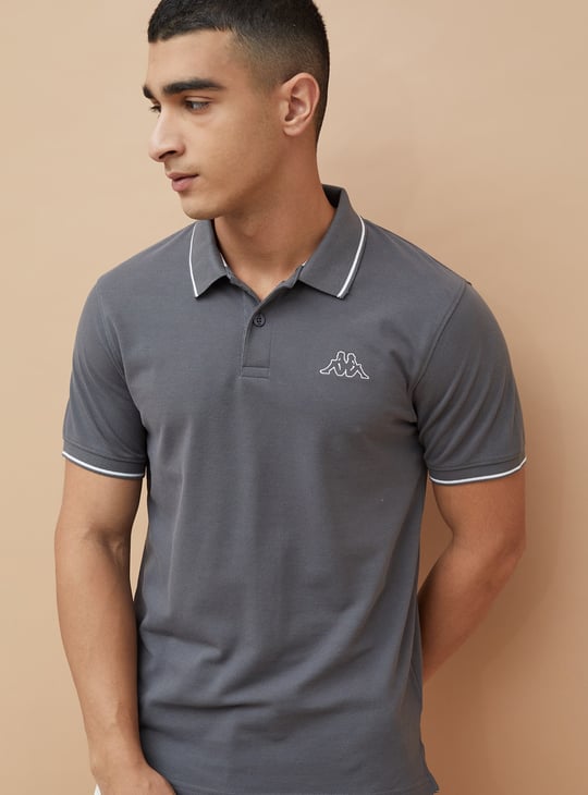 KAPPA Solid Polo T-shirt