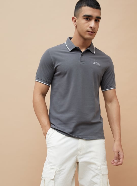 KAPPA Solid Polo T-shirt