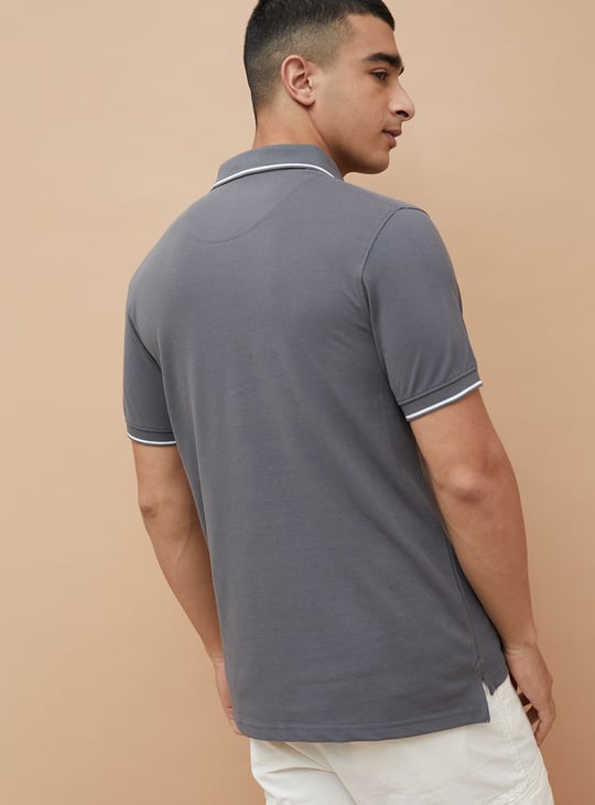KAPPA Solid Polo T-shirt