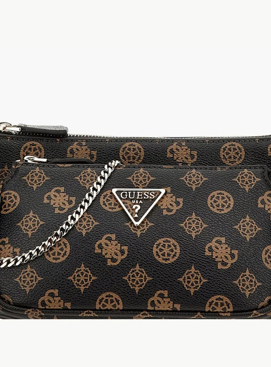 GUESS Noelle Monogram Sling Bag
