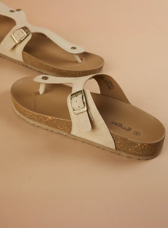 GINGER Solid Sandals