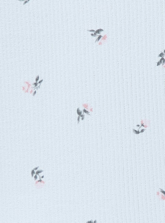 GINGER Floral Print A-line Dress