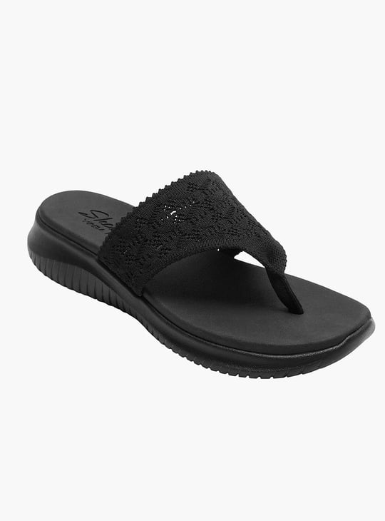 SKECHERS Woven Thong Sandals