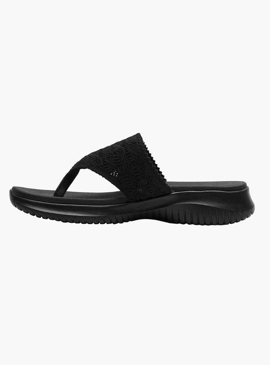 SKECHERS Woven Thong Sandals
