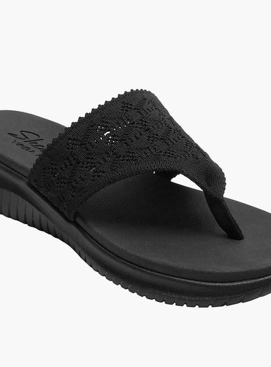 SKECHERS Woven Thong Sandals