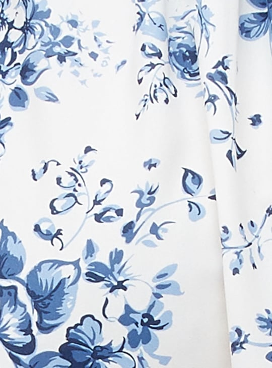 CODE Floral Print A-line Dress