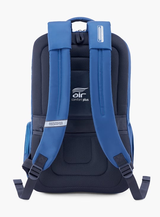 brown leather laptop backpacks Genuine Backpack for Women Designer Leather Backpack Purse with 15.6-inch Laptop Computer Compartment Best for Work, Travel, and Daily Use : Electronics Speed Zip 33 Backpack while two large zippered cow print bag Color:Shock Blue/Black (default) 5000+