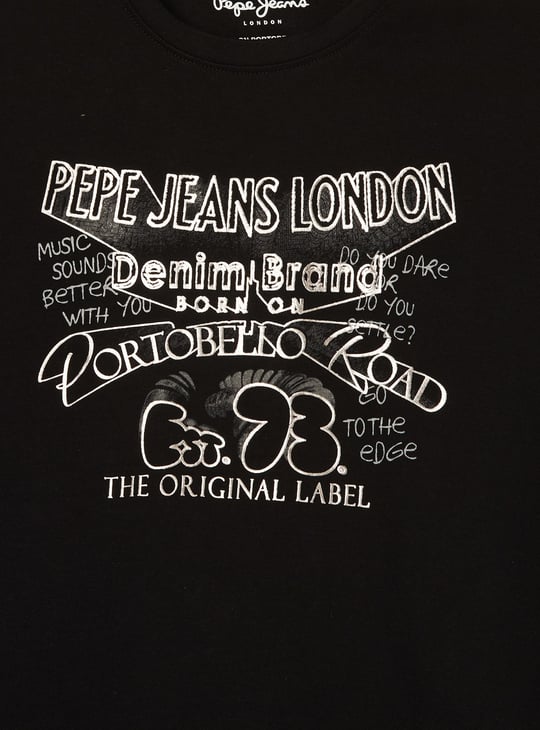 PEPE JEANS Boys Embroidered T-shirt