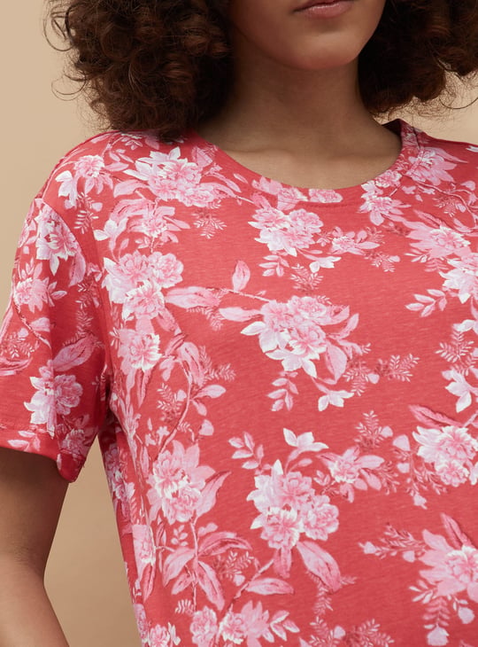 COLOUR ME Floral Print T-shirt