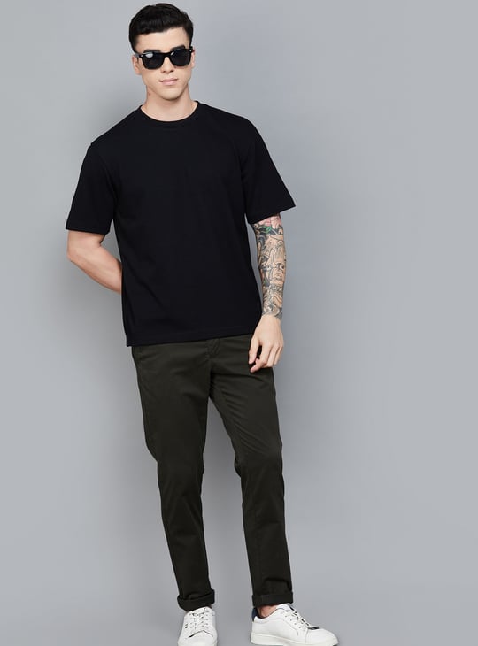 FAHRENHEIT Solid T-shirt