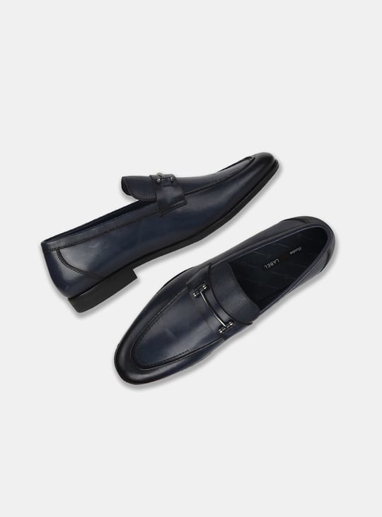 BATA Solid Slip-On Formal Shoes