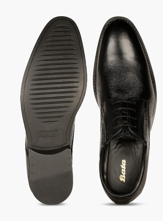 BATA Leather Lace-Up Derby Shoes