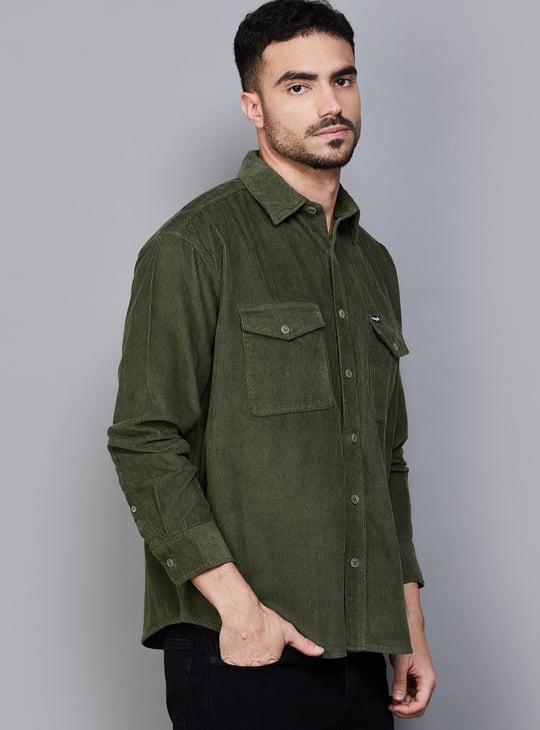WRANGLER Corduroy Relaxed Fit Over Shirt