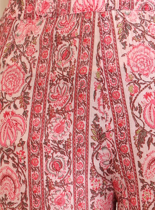 AURELIA Floral Print Kurta Set