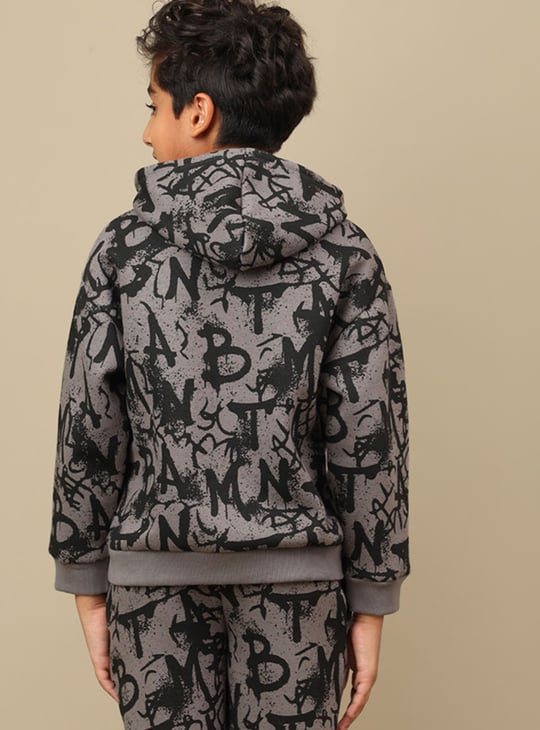 KIDSVILLE Boys Batman Sequined Hoodie