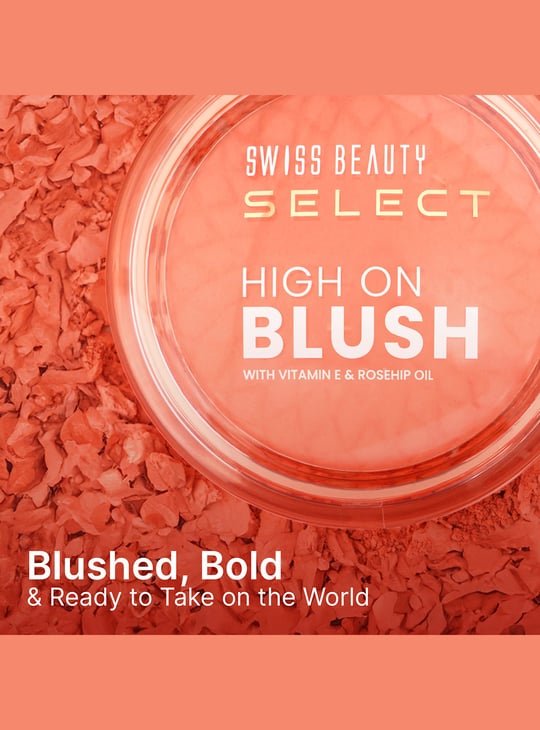 SWISS BEAUTY Select High On Blush - Pretty Peach - 8g