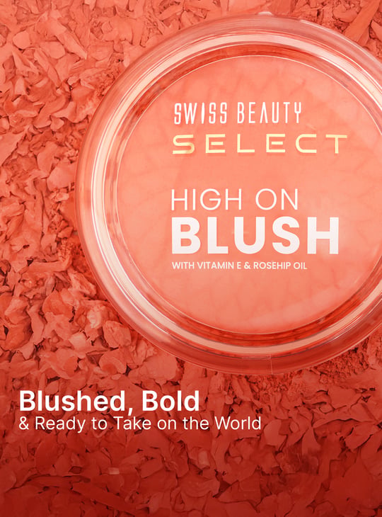 SWISS BEAUTY Select High On Blush - Burnt Rose - 8g