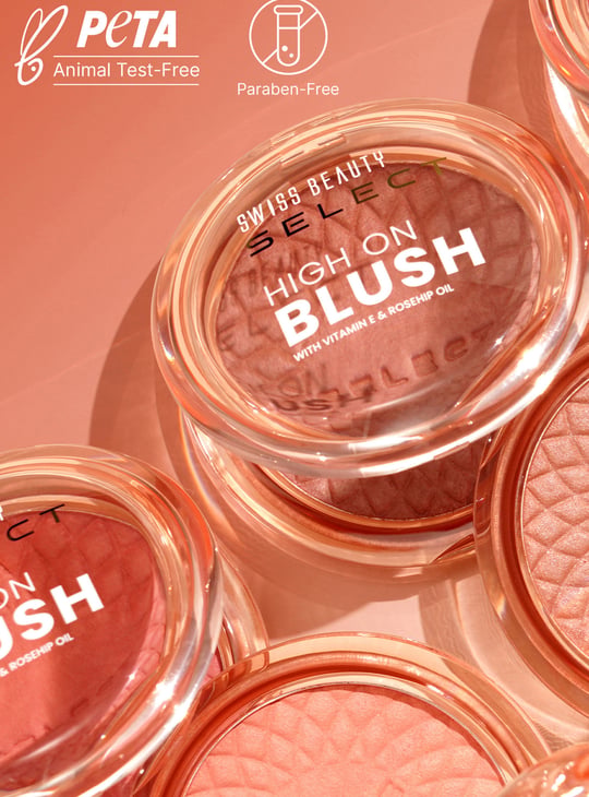 SWISS BEAUTY Select High On Blush - Burnt Rose - 8g