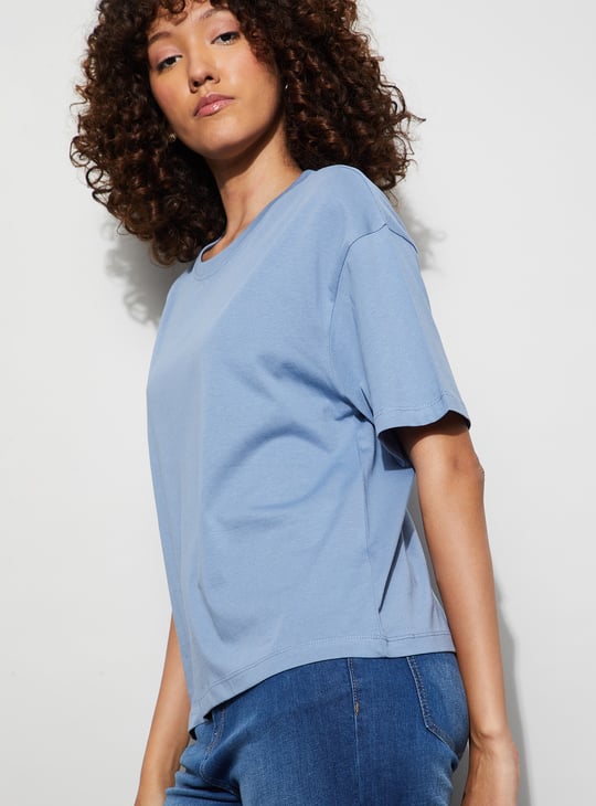 FAME FOREVER Solid T-shirt