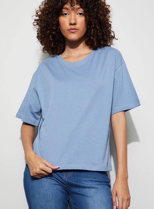 FAME FOREVER Solid T-shirt
