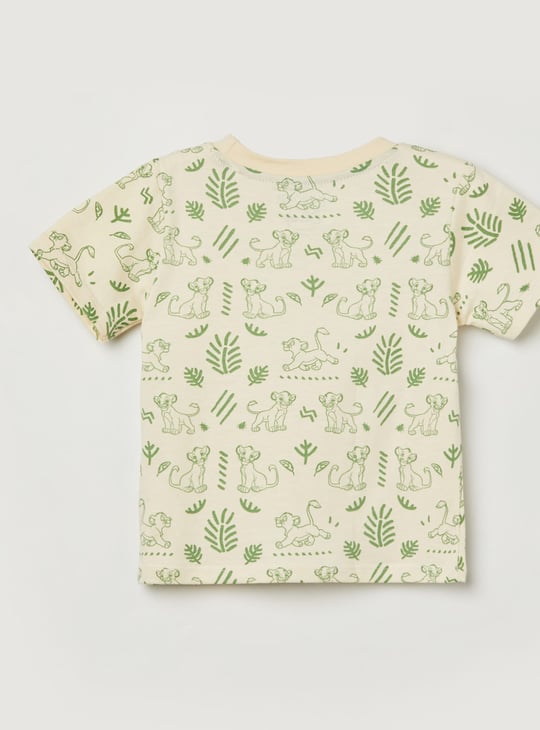 JUNIORS Boys Printed Dungarees with T-shirt