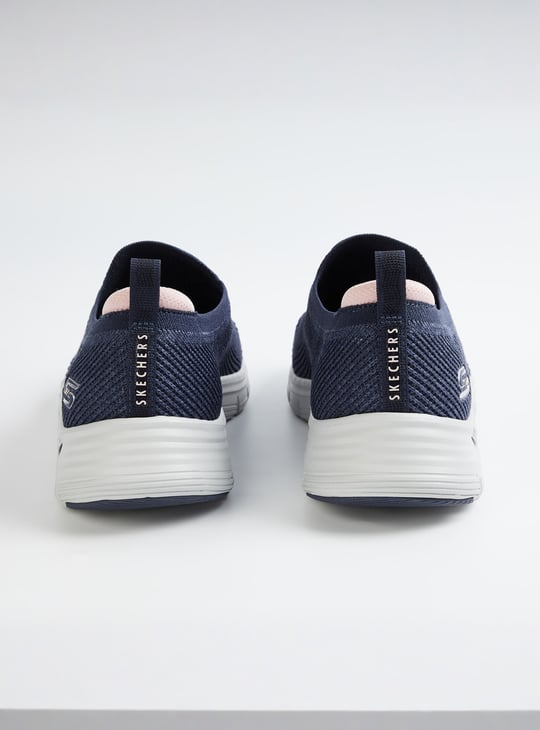 SKECHERS Arch-Fit Vista Inspiration Mesh Knit Slip-On Sports Shoes