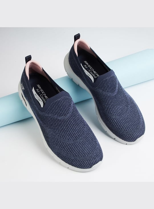 SKECHERS Arch-Fit Vista Inspiration Mesh Knit Slip-On Sports Shoes