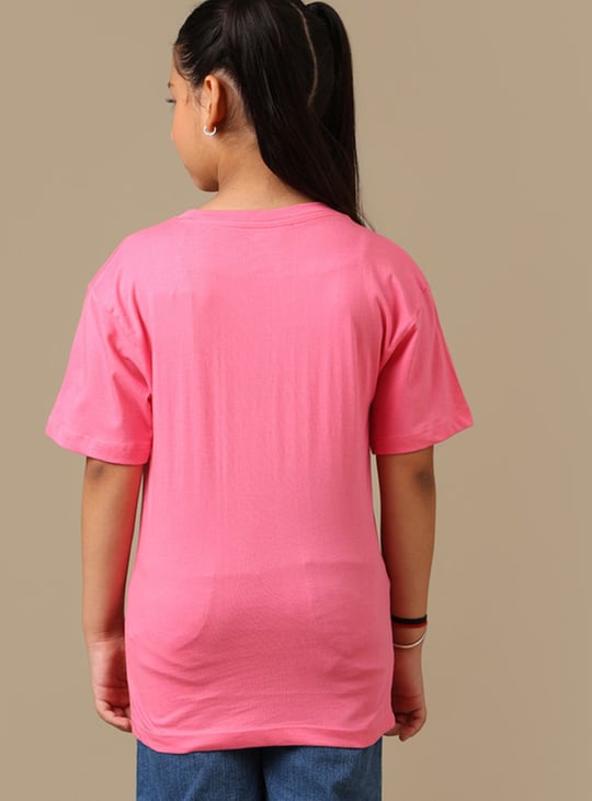 KIDSVILLE Girls Barbie Print T-shirt