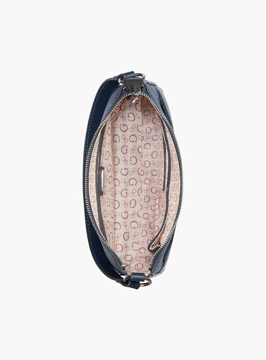 GUESS Granby Monogram Print Shoulder Bag