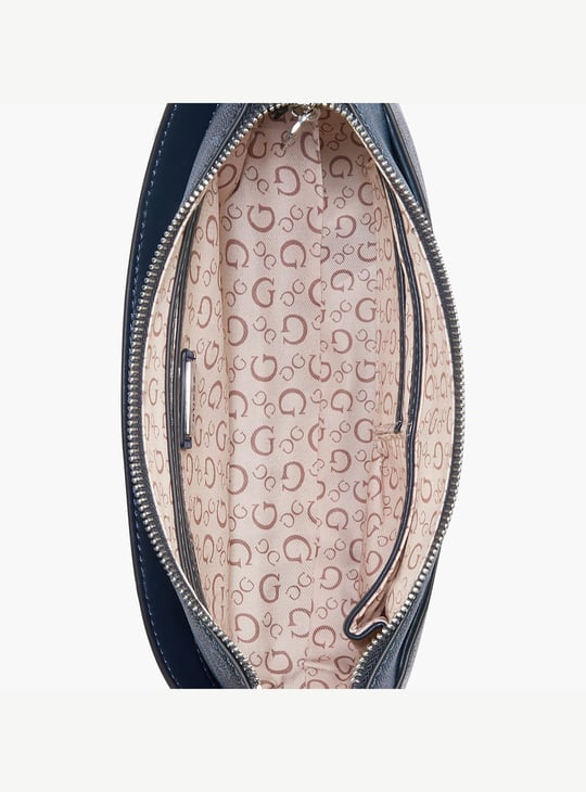 GUESS Granby Monogram Print Shoulder Bag
