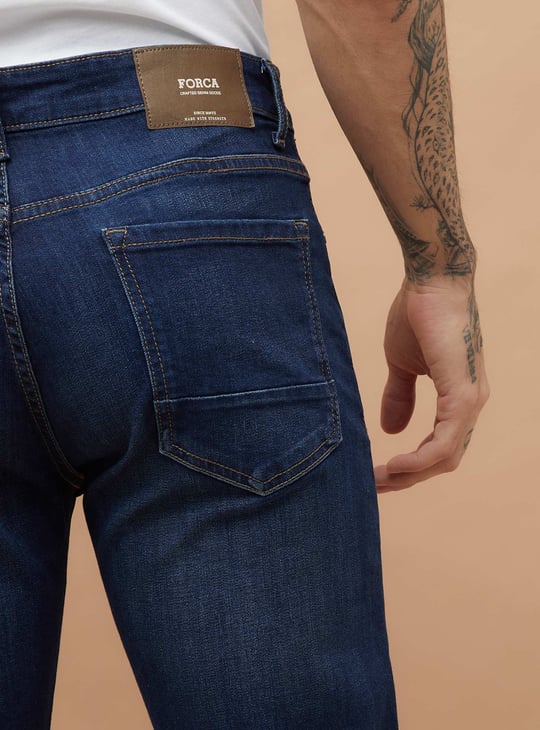 FORCA Dark-Washed Bootcut Jeans