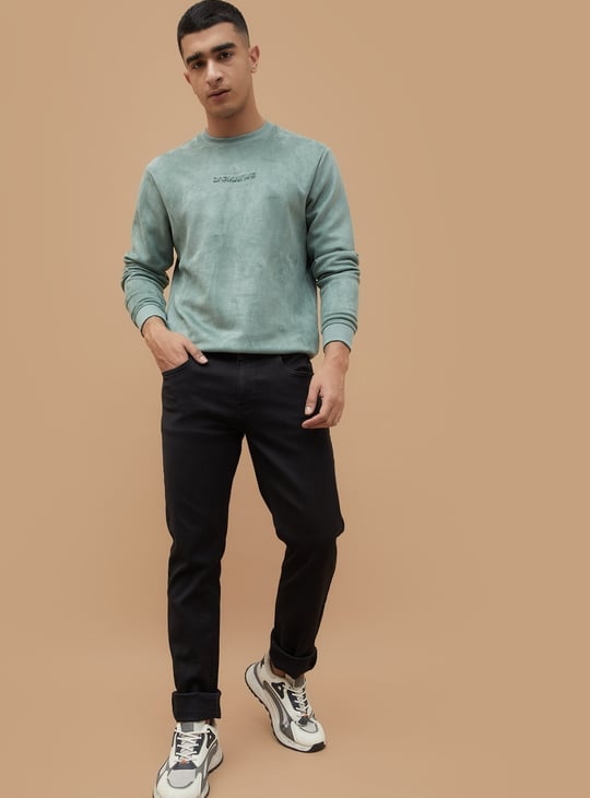 BOSSINI Solid Slim Straight Trousers