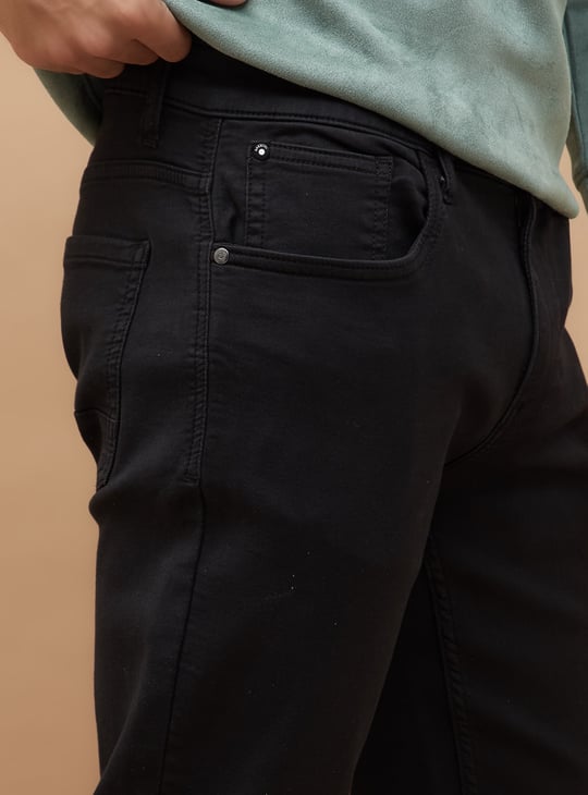 BOSSINI Solid Slim Straight Trousers
