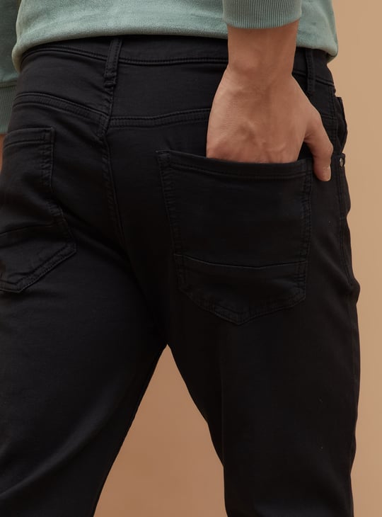 BOSSINI Solid Slim Straight Trousers