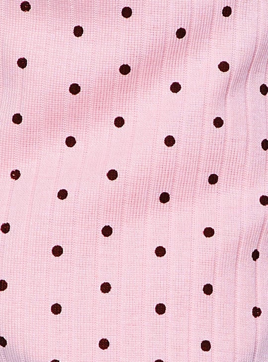 GINGER Polka-Dot Print Night Suit