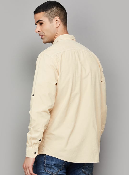 LP JEANS Solid Slim Fit Shirt